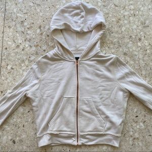 LOOKS LIKE NEW Off-White Colored Cropped Jacket